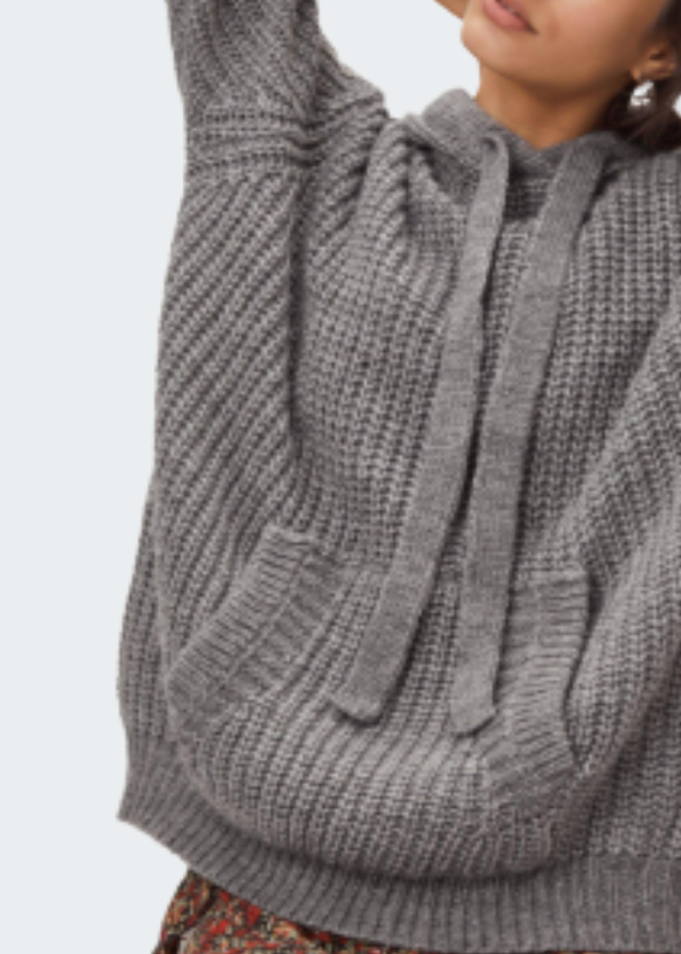 Knitted Hoodie